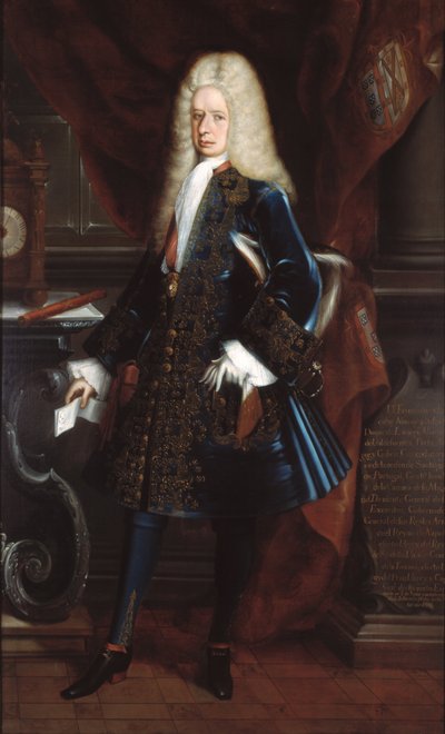 Ritratto del viceré, il duca di Linares da Juan Rodríguez Juárez