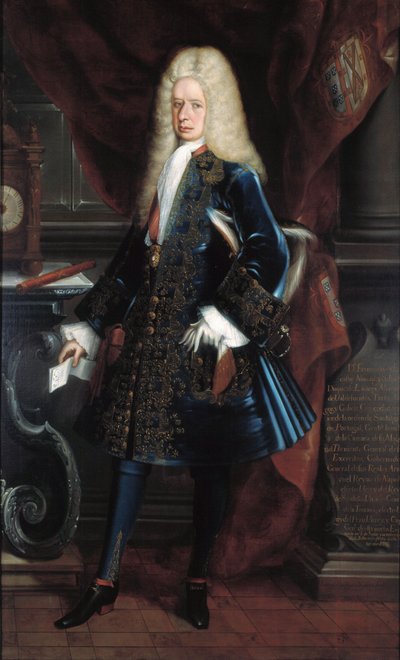 Ritratto del Viceré Duca di Linares da Juan Rodríguez Juárez