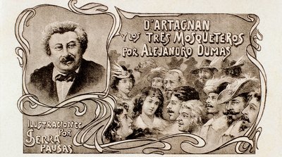 Copertina del romanzo di Alexandre Dumas 