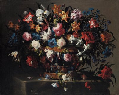 Piccolo Cesto di Fiori da Juan de Arellano