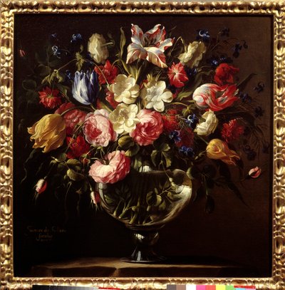 Vaso di fiori da Juan de Arellano