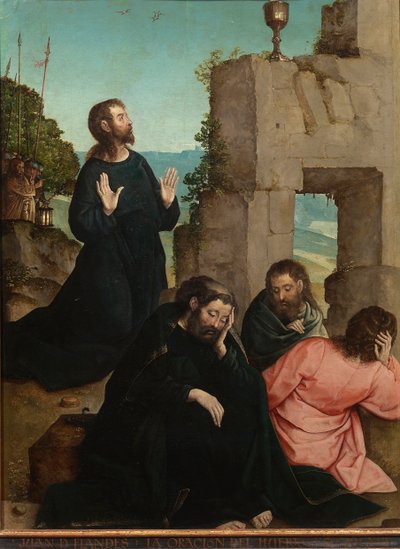 Agonia nel giardino degli ulivi da Juan de Flandes