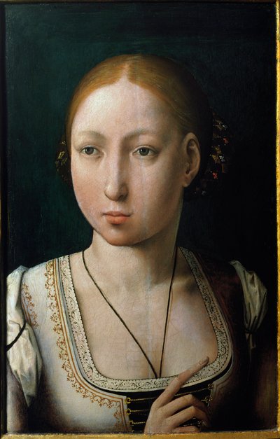 Ritratto di Giovanna I di Castiglia, detta Giovanna la Pazza da Juan de Flandes