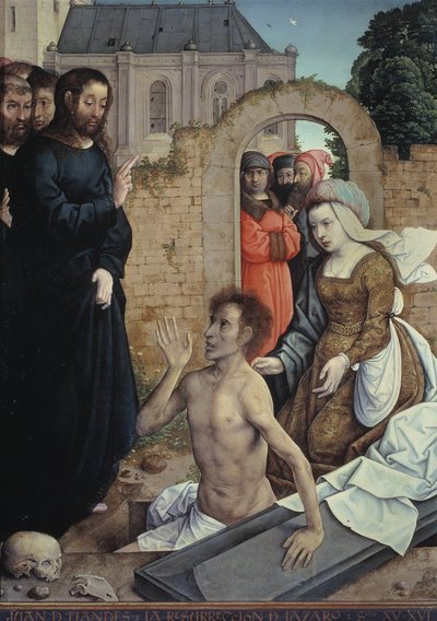 La Resurrezione di Lazzaro da Juan de Flandes