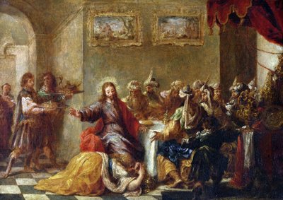 Cristo nella casa di Simone il Fariseo, 1660 da Juan de Valdes Leal