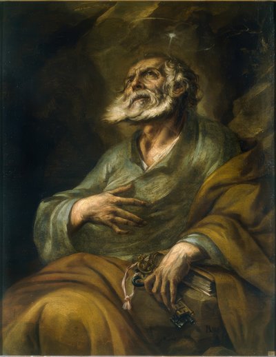 Der reuige Petrus da Juan de Valdes Leal
