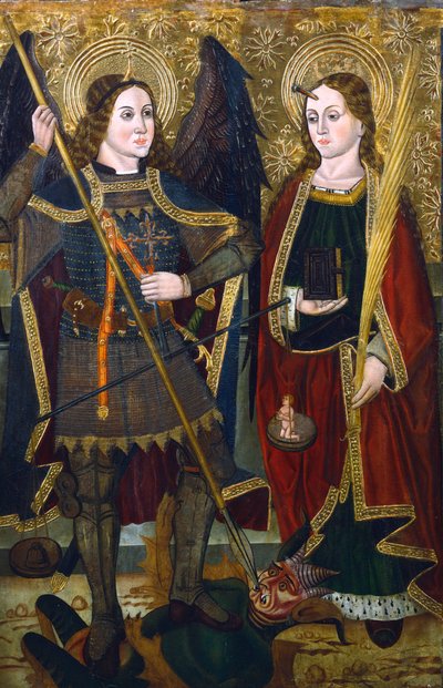 San Michele e Engracia, c1489-c1513 da Juan de la Abadia the Younger