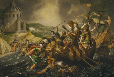 Il ratto di Elena, metà del XVII secolo da Juan de la Corte