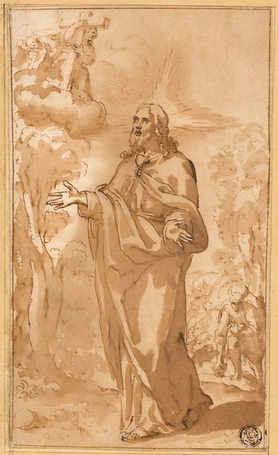 Cristo nel deserto da Juan del Castillo