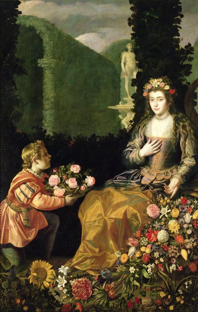 Offerta a Flora, 1627 da Juan der Hamen y van León