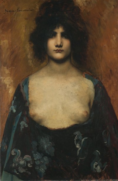 Ragazza orientale, ca 1890-1895 da Juana Romani