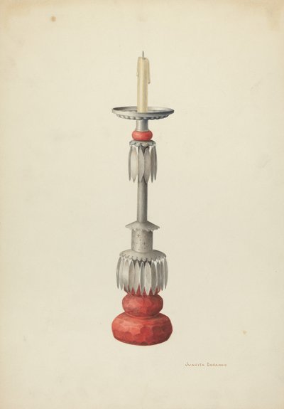 Candeliere (uno di una coppia) da Juanita Donahoo