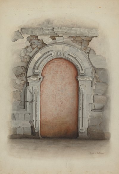 Porta, pietra, 1939 da Juanita Donahoo