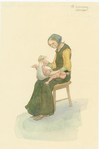 Una Donna Saggia Medievale, Conosciuta Anche Come Donna Saggia, 2004 da Judith Dobie