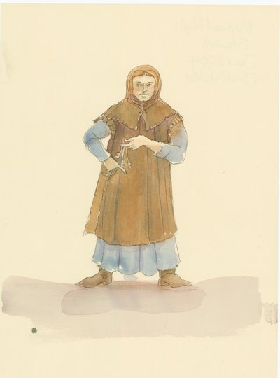 Un amministratore medievale, responsabile della gestione della casa e della tenuta di un signore, 2004 da Judith Dobie