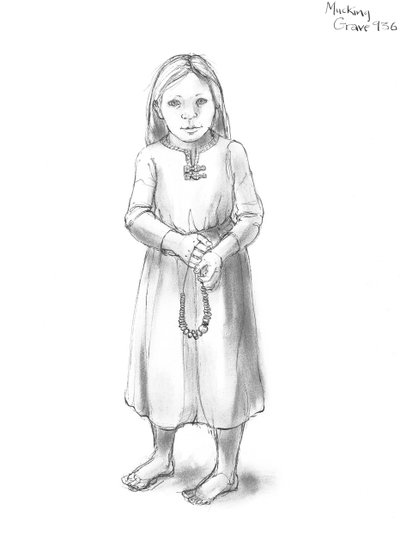 Ragazza anglosassone da Judith Dobie