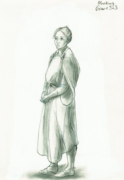 Donna anglosassone da Judith Dobie