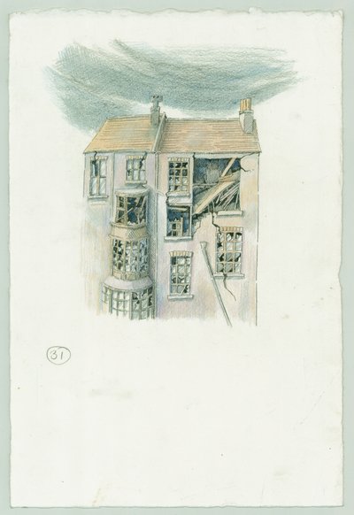 Bombardamento navale tedesco di Scarborough, North Yorkshire da Judith Dobie