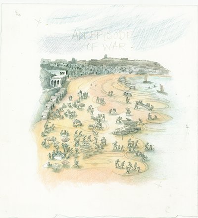 Bombardamento navale tedesco di Scarborough, North Yorkshire, 1914 da Judith Dobie