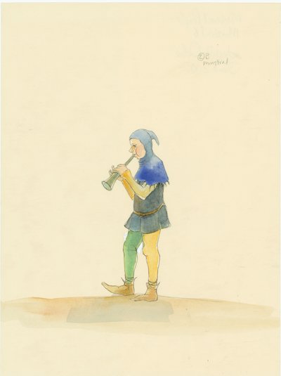 Menestrello medievale da Judith Dobie