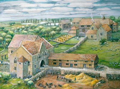 Priorato di Thornholme, Humberside da Judith Dobie