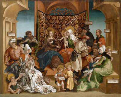 Santa parentela. Jörg Breu il Vecchio da Jörg Breu the Elder