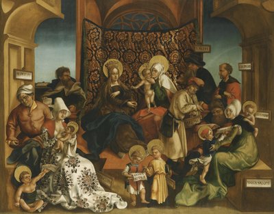 La Santa Parentela da Jörg Breu the Elder