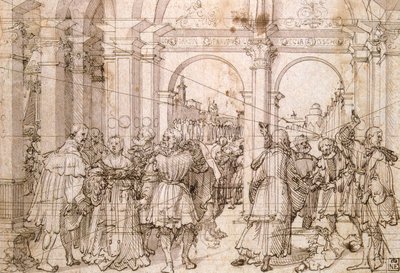 Il suicidio di Lucrezia da Jörg Breu the Elder