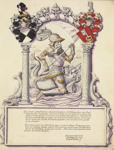 Eitelfriedrich II Hohenzollern da Jörg Ziegler