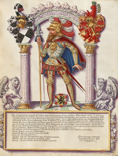 Eitelfriedrich I Hohenzollern da Jörg Ziegler