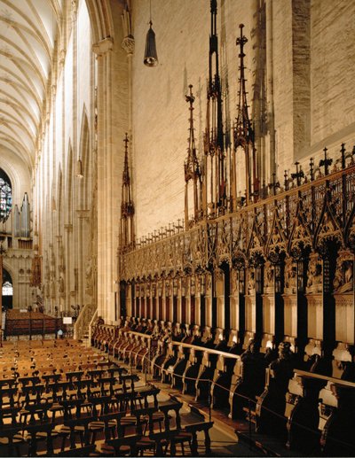 Le corone nel Muenster di Ulm da Jörg the Elder Syrlin