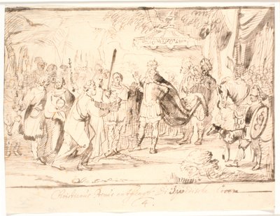 Cristiano I acclamato re di Svezia, maggio 1458 da Jürgen Ovens