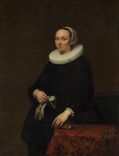 Ritratto di una donna, 1650 da Jürgen Ovens