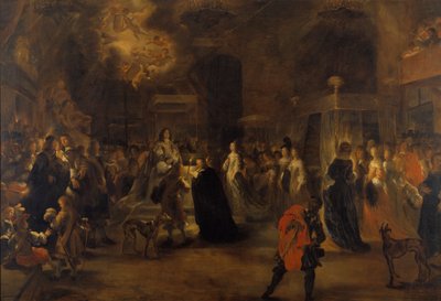 Il Matrimonio del Re Carlo X Gustavo di Svezia il 24 ottobre 1654 da Jürgen Ovens