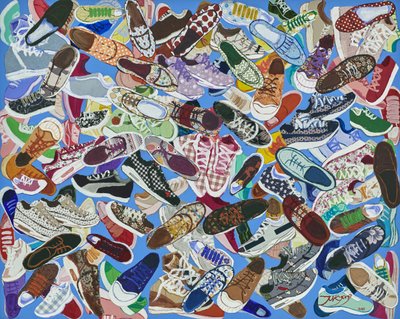 Collezione di scarpe colorate da Jukyong Park