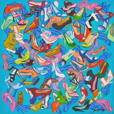Collezione di scarpe colorate da Jukyong Park