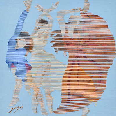 Figure di danza fluide da Jukyong Park