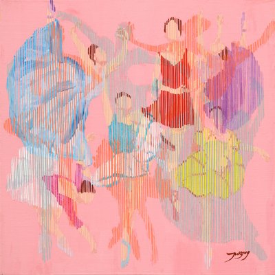 Graziosi ballerini di balletto da Jukyong Park