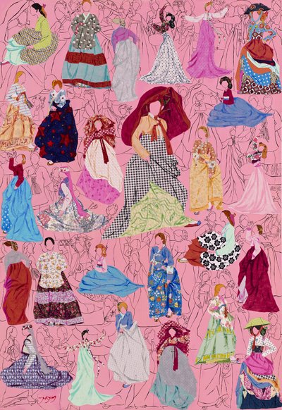 Collage di moda coreana da Jukyong Park