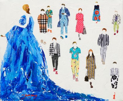 Personaggi della moda contemporanea da Jukyong Park