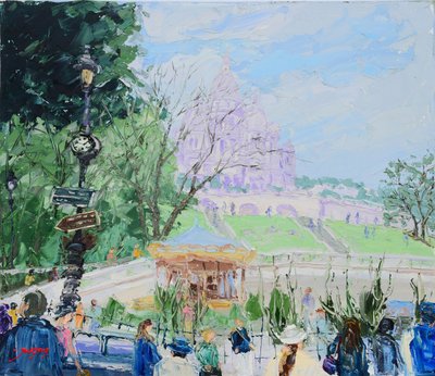 Sacre-Cœur, Montmartre, Carousel da Jukyong Park