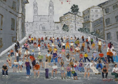 La vivace Piazza di Spagna da Jukyong Park