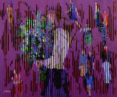 La fioritura di Violet City da Jukyong Park