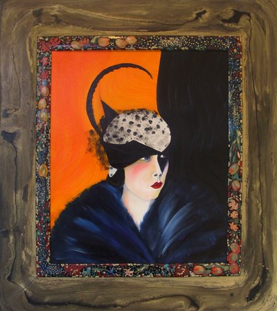 Belle Epoque I -Dama con cappello di piume- da JuleSimo