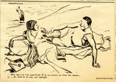 Candido, Satirico in N & B da Jules Abel Faivre