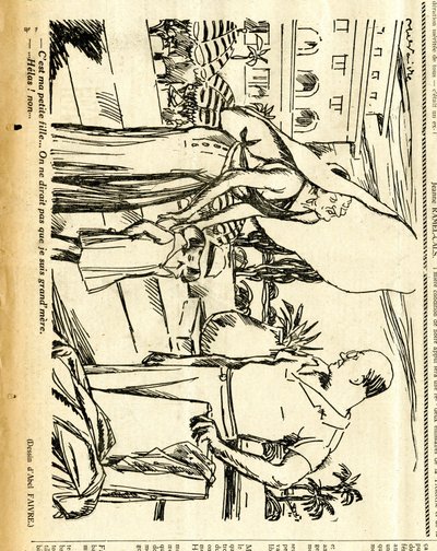 Candido, Satirico in N & B da Jules Abel Faivre