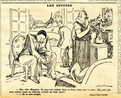 Candido, Satirico in N & B da Jules Abel Faivre