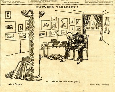 Candide, Satirico in B & N da Jules Abel Faivre