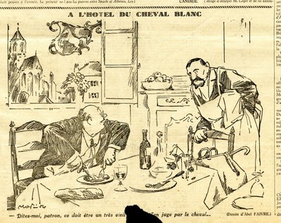 Candido, Satirico in N & B da Jules Abel Faivre