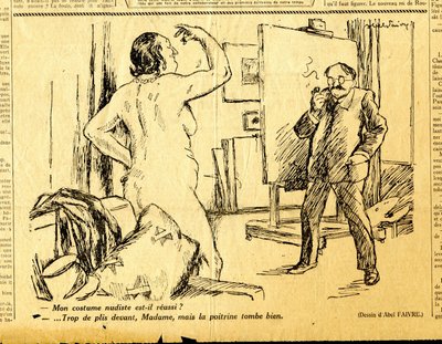 Candide, Satirico in N & B da Jules Abel Faivre